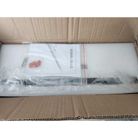 30" Brushed Black LED Bathroom Vanity Light Fixture Horizontal or Vertical - Picture 3 of 10